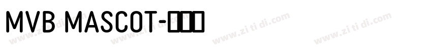 MVB Mascot字体转换